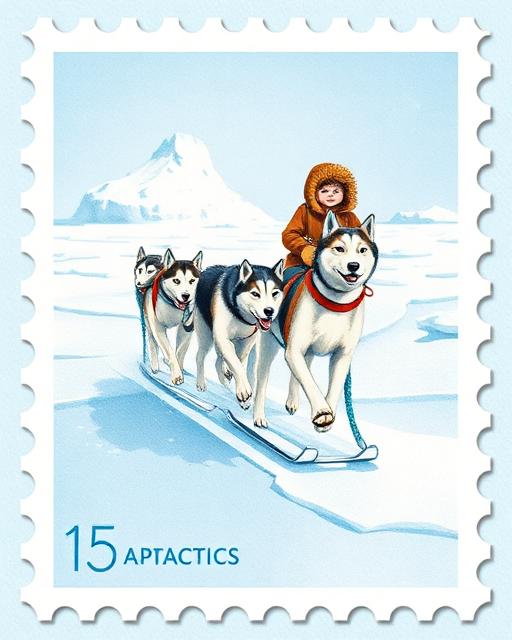 Explorers stamp from the Academy