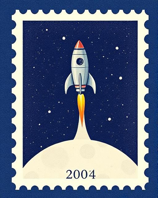 Space stamp from the Academy