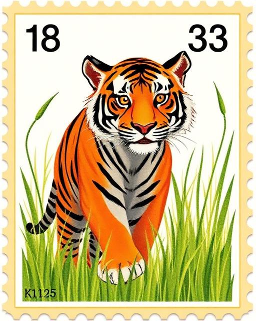 Wildlife stamp from the Academy